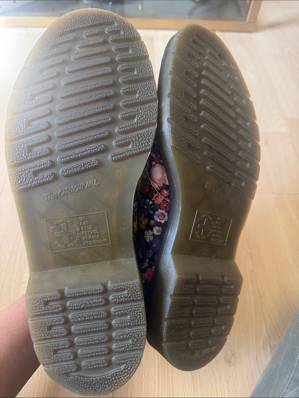 Dr. Martens 1461 WOMEN'S FLORAL OXFORD SHOES - Picture 5 of 6